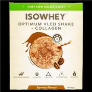 Isowhey Optimum VLCD + Collagen Shake Espresso 18 x 55g