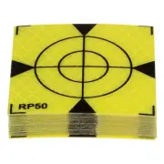 20pcs Reflector Target Sheets 50mm Self-adhesive Reflective Survey Target, Green