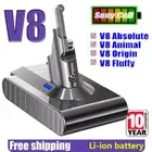 Sony Cells For Dyson V8 Absolute Animal SV10 Fluffy Cleaner Vacuum 6.8Ah Battery