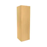 Lugna 2048 x 600 x 580mm Sand 3 Shelf 3 Drawers Right Hinged Door Storage Cabinet