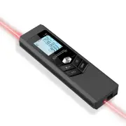 120M Two-Way Laser Rangefinder USB Rechargeable High Accuracy Portable Distance Meter Compact Lightweight for Constructi