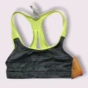 338X01 Champion N9607R C9 Power Core Medium Support Bra XS Neon Yellow/Gray