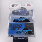 Bentley Continental GT Blue - Mini GT MGT 00247 2020 GP Ice Race