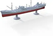 LFC2000722S 1/2000 Military Model Kit USN Ohio Cargo Ship Full Hull