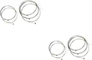 ibasenice 2sets Guitar String Set Electric Bass Ukulele Amplifier Strings Rich Harmonics for Guitar Learners 6string*2