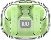 AWEI T86 Wireless Earbuds, Bluetooth Ear Buds with Big Bass Stereo Sound, 35 Hours Playtime, Lightweight in-Ear Fit, IPX6 Waterproof Bluetooth Earbuds Green
