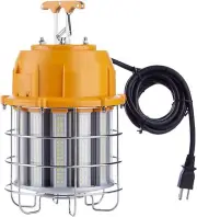 LED Temporary Work Light 100W LED Construction Lights 12,000lm 5000K Daylight