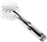 PartyKindom Stainless Steel Oil Filter Clamp Strainer Tongs Colander Clip for Barbecue Multifunctional Kitchen Tool Set