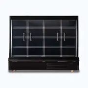 Bromic Semi Vertical Display Fridge - 1875mm - 4 Doors - Hinged