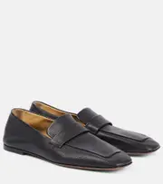 [The Row] The Row Leather loafers AU 5 black