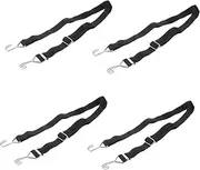 Professional Tensioner Belt Set Pcs Binding Ropes for Luggage Cargo Straps Hooks Elastic