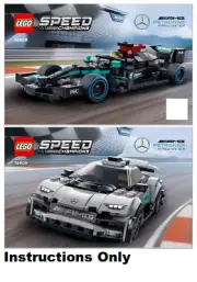 NEW INSTRUCTIONS ONLY LEGO MERCEDES-AMG F1 & PROJECT ONE 76909 book 1+2 from set