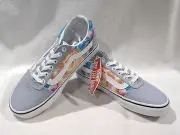 Vans Women's Ward Rainbow Tie Dye Multicolor Canvas Skate Shoes-Sizes 7/7.5 NWB