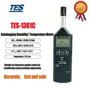 TES-1361C Datalogging Humidity/ Temperature Meter RS-232 Interface Software #