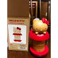 在飛比找蝦皮購物優惠-Hello Kitty木製萬年曆（超級便宜售）