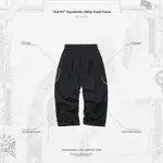 （已售出）GOOPI “GOF-P5” HYPERBOLIC UTILITY TRACK PANTS - BLACK