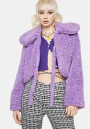 [Somewhere Nowhere] My Little Fluff Bow Jacket