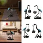Crane Censer Hanging Incense Burner Furnishings Desktop Gift Cone Incense Holder