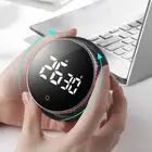Digital Kitchen Timer Countdown Stopwatch Portable Round Clock Loud Alarm Manual