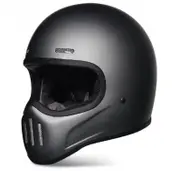 NNEOBA Motorcycle FBR Full Face Retro Helmet