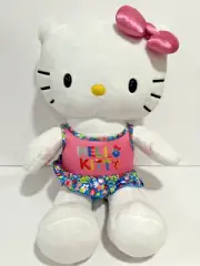NWT 2023 Build A Bear Hello Kitty Summertime Plush w/ bathing suit