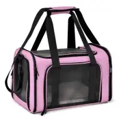 Pet Carrier for Small Medium Cats Dogs Puppies up to 15 Lbs, TSA Airline Appr...