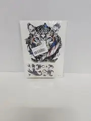 NEW Tattoo Body Art 56 Sheets Large Tiger Small Scorpio Kids Party Temporary