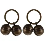 2 Sets Dog Bell Cat Collar Charms Cat Bell Loud Bell