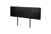 PU Leather Queen Bed Headboard Bedhead - Black