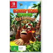 Donkey Kong Country Returns HD Nintendo Switch Game