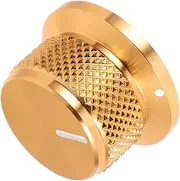 YARNOW Aluminum Volume Control Knob for Guitar Radio and Amplifier Lightweight Potentiometer Knobs with Elegant Finish for Bass Guitar Tone