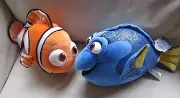 BUILD A BEAR Finding Dory Movie Nemo & Dory Lot Set Of 2 Stuffed Full Size Plush