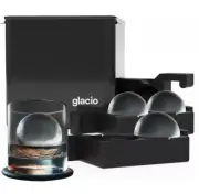 Clear Ice Ball Maker Set Creates Four 2.5” Crystal Clear Ice Spheres Whiskey Bar