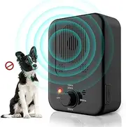 Stop Dog Barking Device, Automatic Anti Barking Devices for Dogs 33 FT, Ultrasonic Rechargeable Waterproof Dog Barking Control Deterrent Stopper Dog Training Tool Indoor/Outdoor Safe for Most Dogs