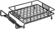 L/M/S Size Steel Luggage Tray Roof Rack Upgrade Accessory Parts Compatible with CC01/CR01/D90/SCX10 1/8 1/10 RC Crawler Climbing Car (Size : L Size)