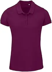 [SOL'S] SOLS Womens/Ladies Planet Piqué Organic Polo Shirt (UK Size: 16 UK - 18 UK) (Astral Purple)