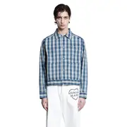 [HUMAN MADE] Plaid Work jacket Blue