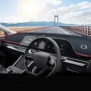 ZWRKC Fit for Chery Omoda 5 C5 FX 2022 2023 2024 ，Car Dashboard Mat Sun Shade Non-Slip Pad Instrument Panel Carpets