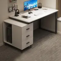 在飛比找momo購物網優惠-【HappyLife】帶邊櫃電腦桌120公分 Y11019(