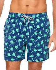 Tom & Teddy Palms Swim Trunk