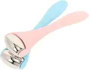 Ipetboom 2pcs Eye Cream Roller Portable for Face Under Eye Massage Enhances Absorption Promotes Blood Flow Colors for Relaxation and Youthful Appearance