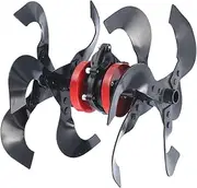 Plow for Lawn Mower,Heavy-Duty Sturdy Disc Harrow Plow | Precision Erosion-Resistant Lawn Scarifiers Ditching Wheel for Garden, Farm, Orchard, Field, Agriculture