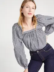 Party Gingham Belle Top