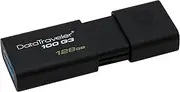 Kingston USB 3.0 Flash Drive, 128GB, Black