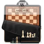 A&A王高95MM木質國際標準比賽教學用國際象棋套裝/3.75 CHESS SET櫻桃小丸子精品店