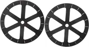 UTHCLO Pcs Round Mirror Turntable Base Rotating Display Stand for Furniture Show Swivel Plate Hardware Heavy Duty Base