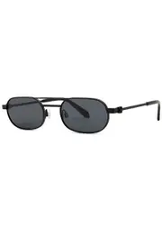 Off-white Vaiden Oval-frame Sunglasses - Black ONE SIZE