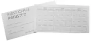 NEW 5 Pack Checkbook Transaction Register Records by First Class Register