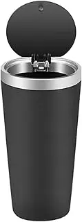 Mini Trash Can for Car | Leak-Proof Trash Can, Mini 800ml Trash Bin Cup Holder,Car Storage Garbage Organizer for Trucks, SUVs, Sedans, Waterproof Trash Can Borato