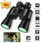 180x100 Military Zoom Powerful Binoculars Day/Low Night Optics Hunting set